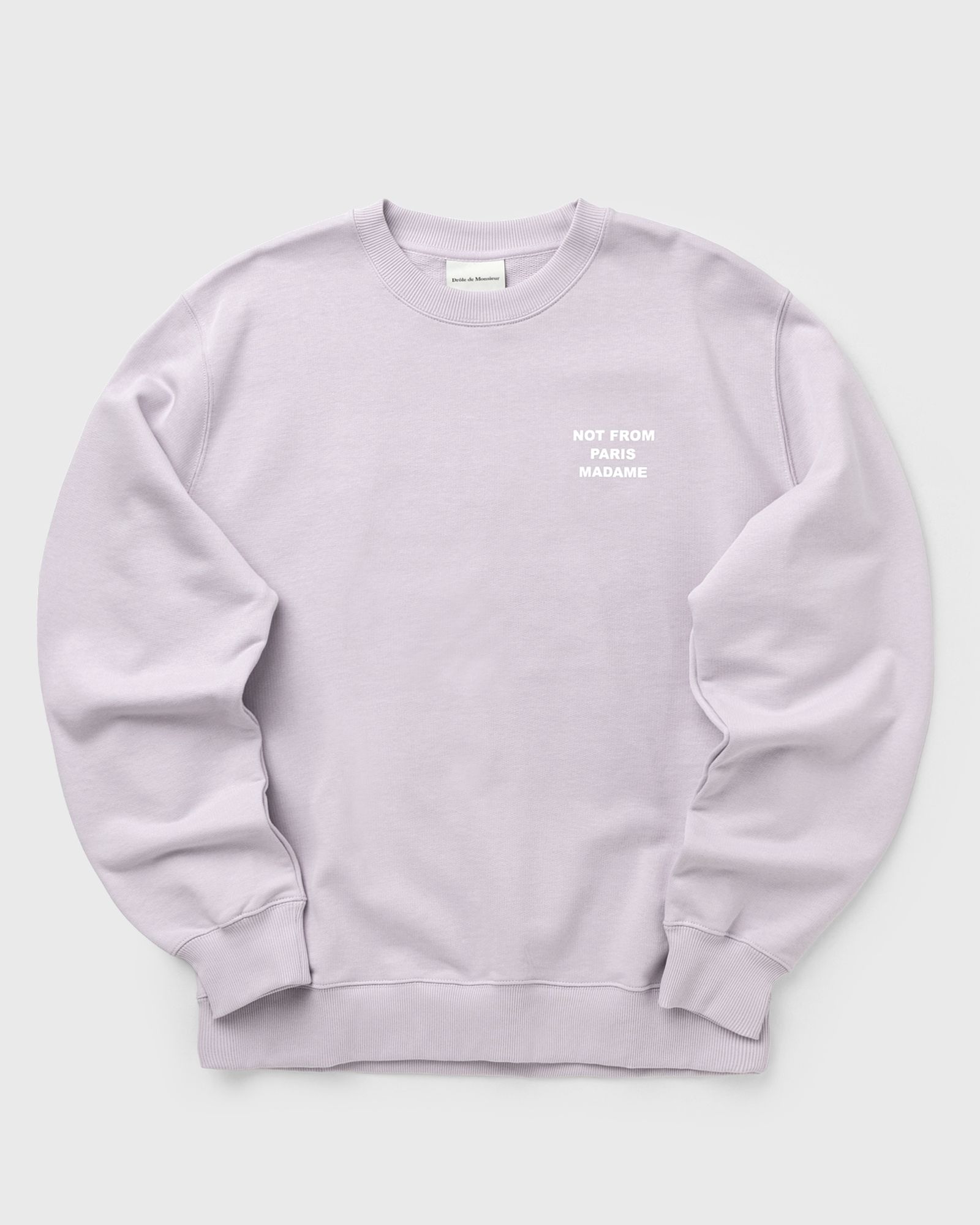 Drôle de Monsieur Le Sweatshirt Slogan, purple