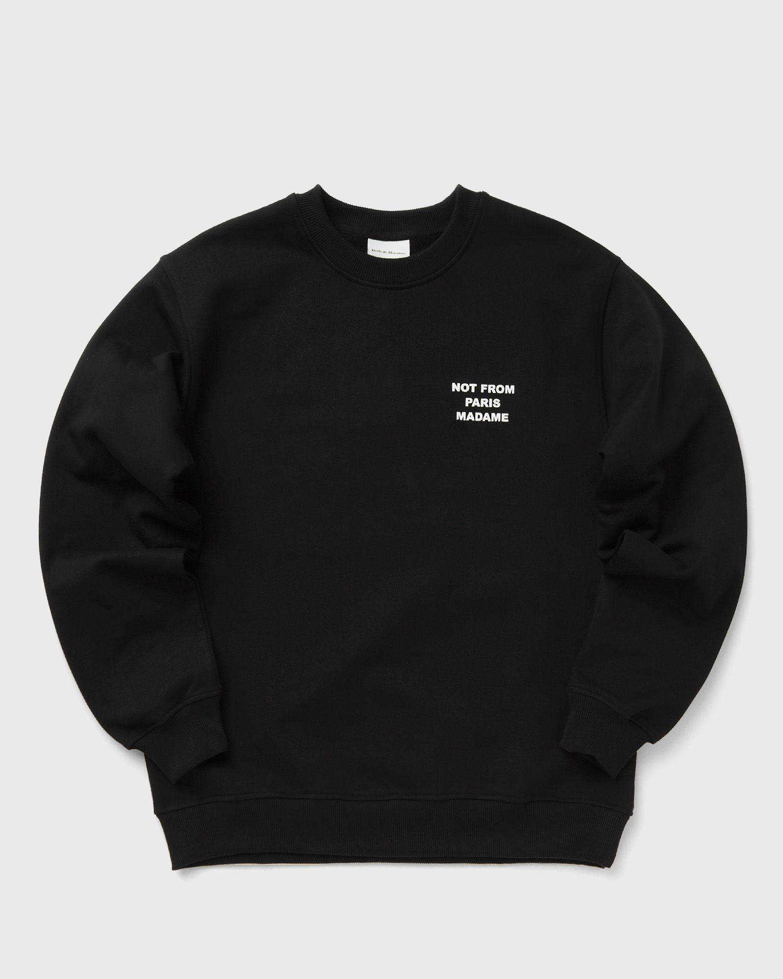 Drôle de Monsieur Le Sweatshirt Slogan, black