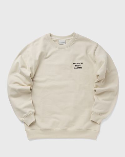 Drôle de Monsieur Le Sweatshirt Slogan, beige