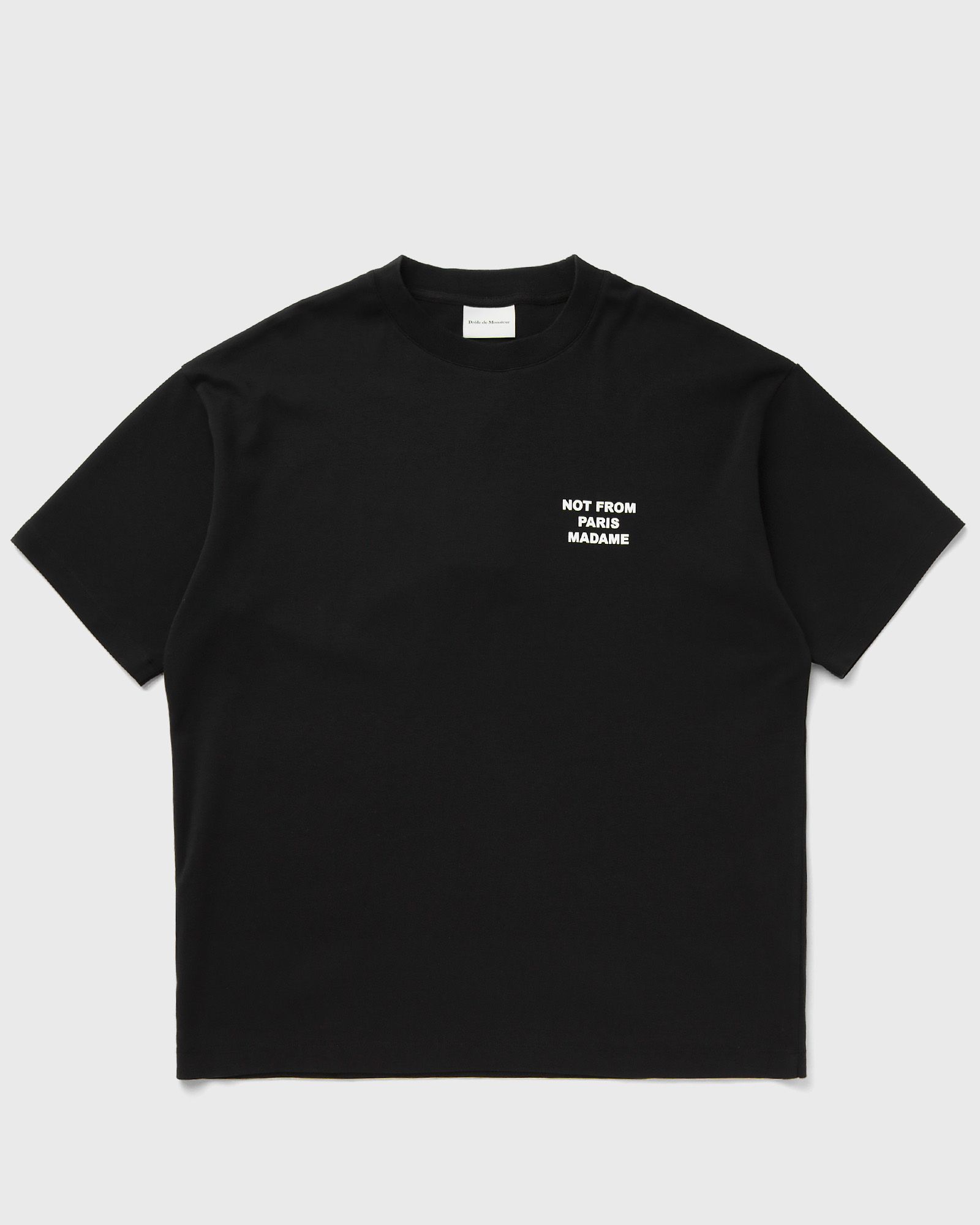 Drôle de Monsieur Le Tee Slogan, black