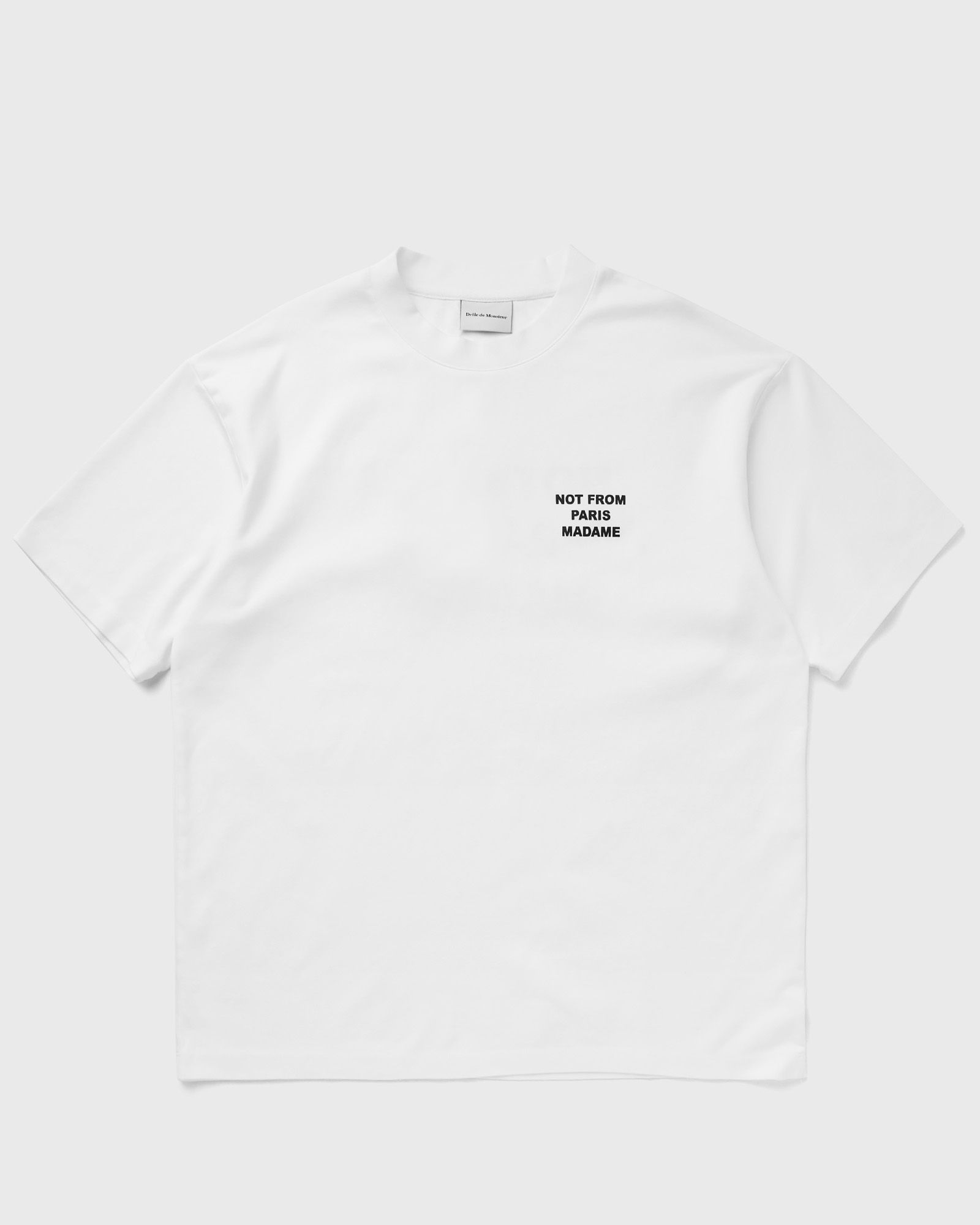 Drôle de Monsieur Le Tee Slogan, white
