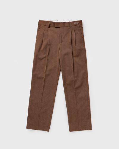 Drôle de Monsieur Pantalon Golfeur Chevrons, brown