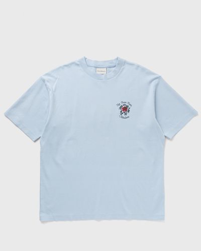 Drôle de Monsieur Slogan Rose Tee, blue