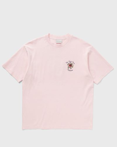 Drôle de Monsieur Slogan Rose Tee, pink