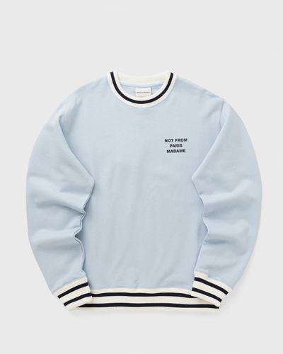 Drôle de Monsieur Slogan Sport Sweatshirt, blue
