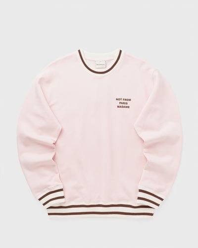 Drôle de Monsieur Slogan Sport Sweatshirt, pink