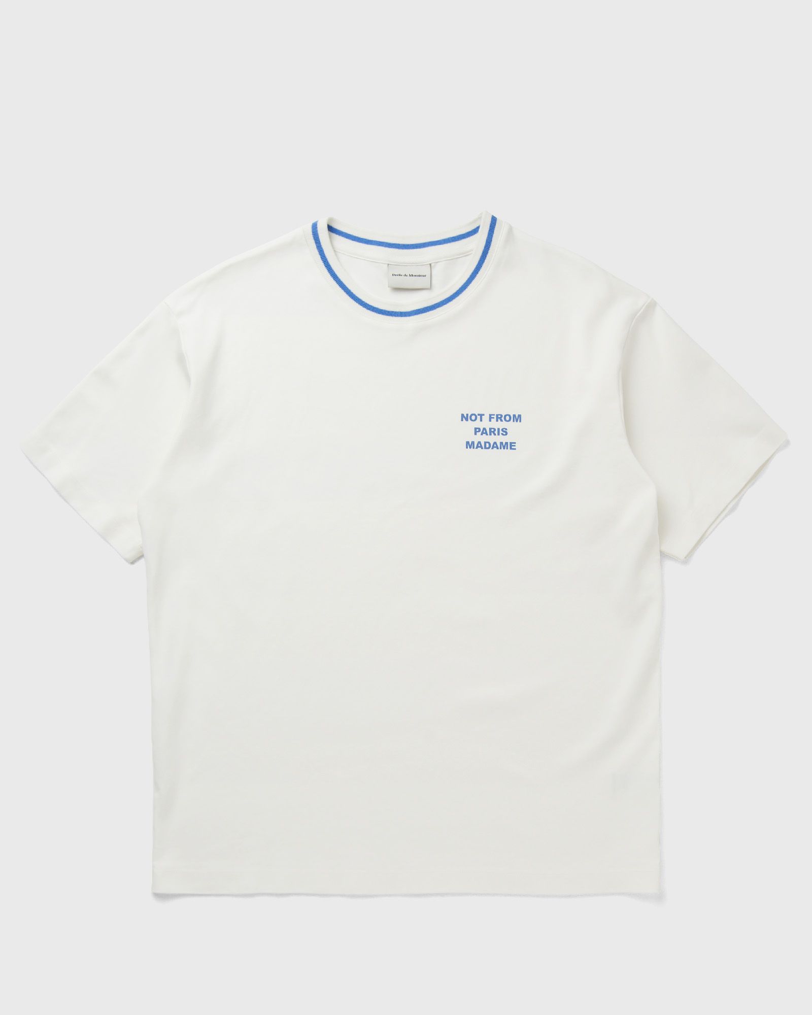 Drôle de Monsieur Sport Slogan Tee, beige