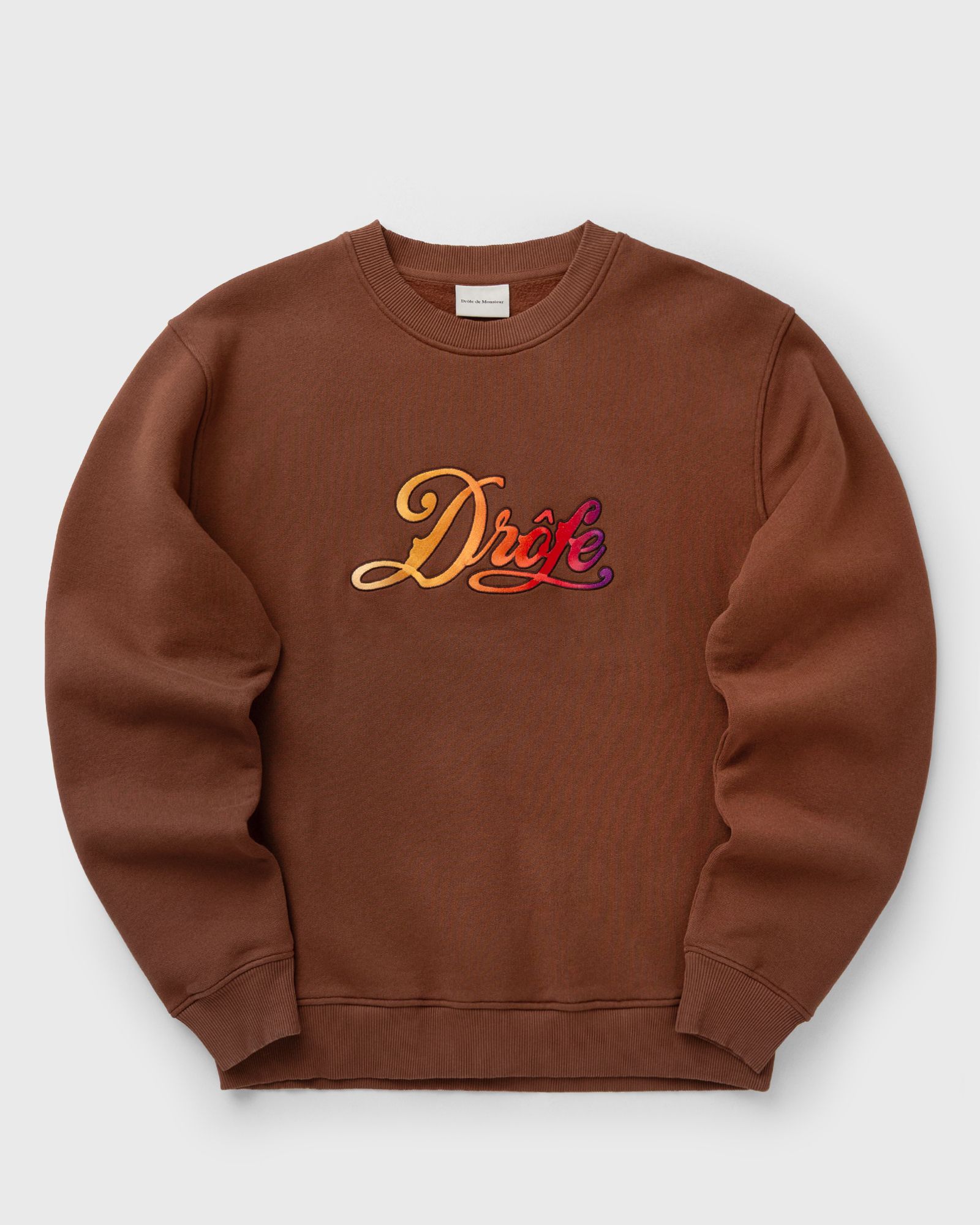 Drôle de Monsieur Sweatshirt DrÙle DÈgradÈ, brown
