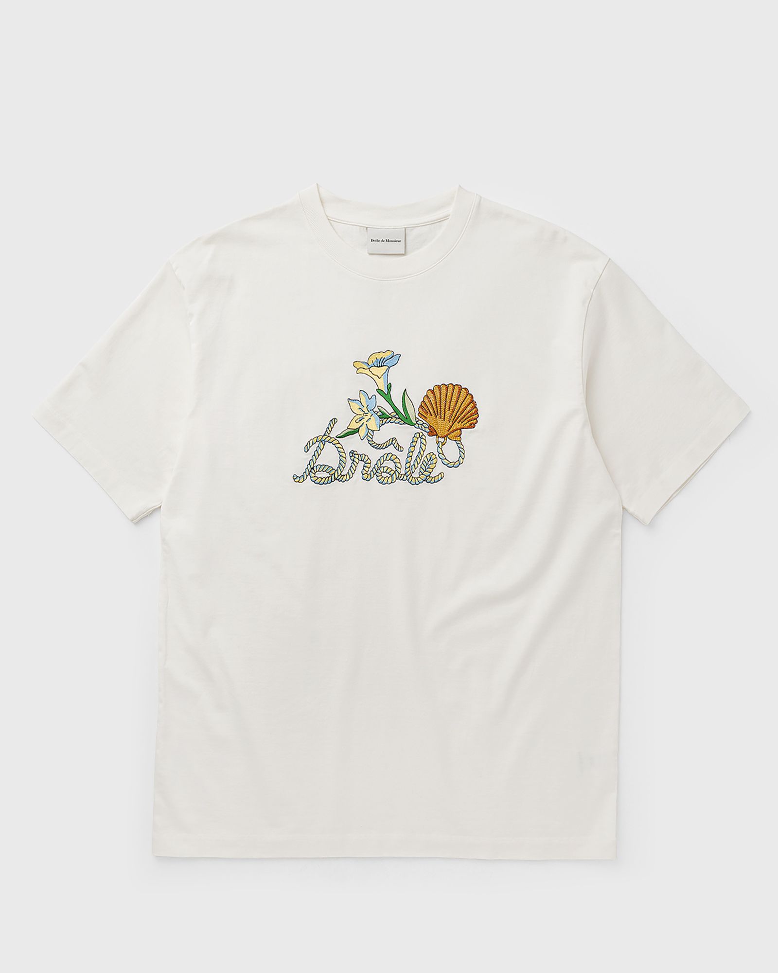 Drôle de Monsieur T-shirt DrÙle Shell, beige
