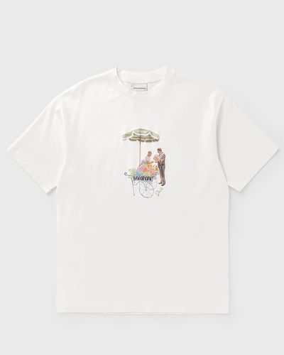 Drôle de Monsieur T-shirt Fleuriste, beige