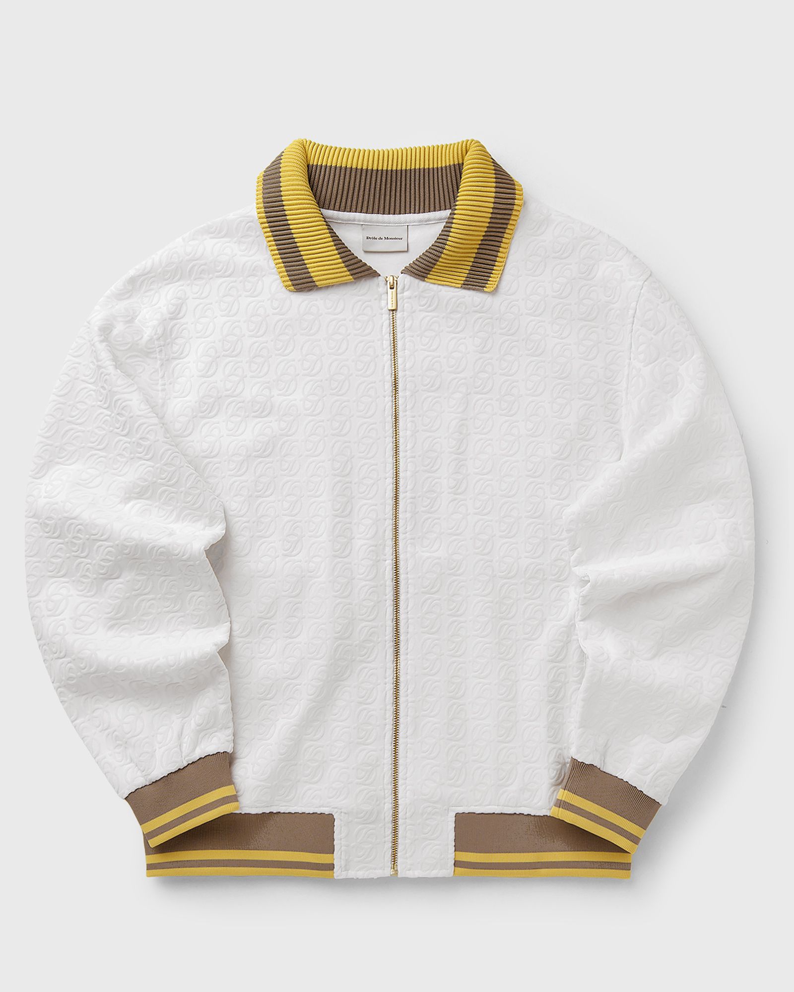Drôle de Monsieur Veste SurvÍtement Monogramme, white