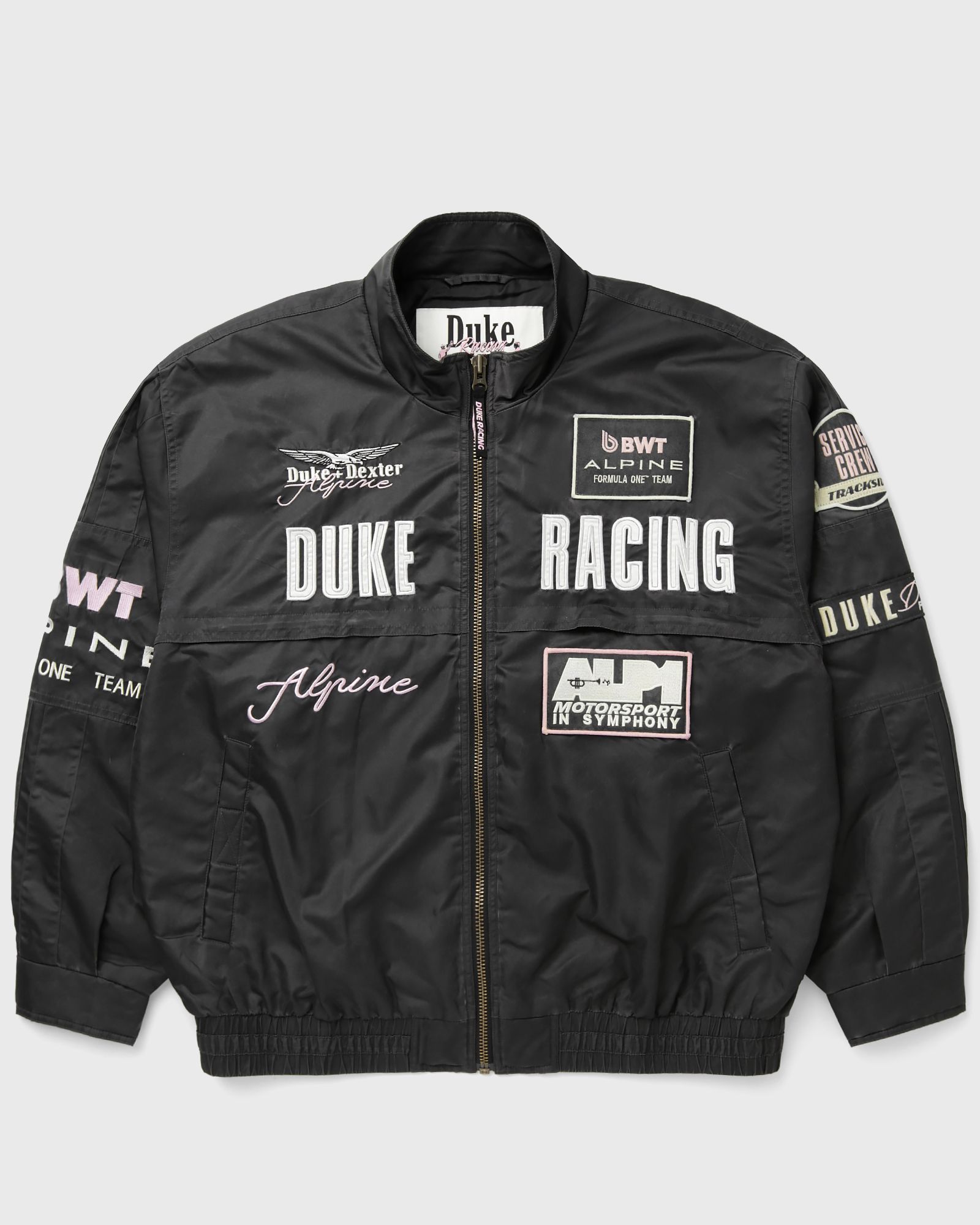 Duke & Dexter Alpine Formula One Team Trackside Jacket, black