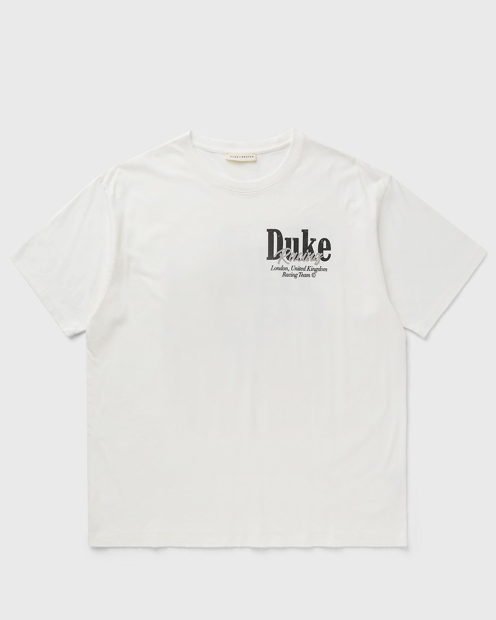 Duke & Dexter DR3 Grey Pit Stop Tee, white