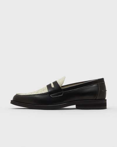 Duke & Dexter Wilde NY Cafe Penny Loafer, black|white
