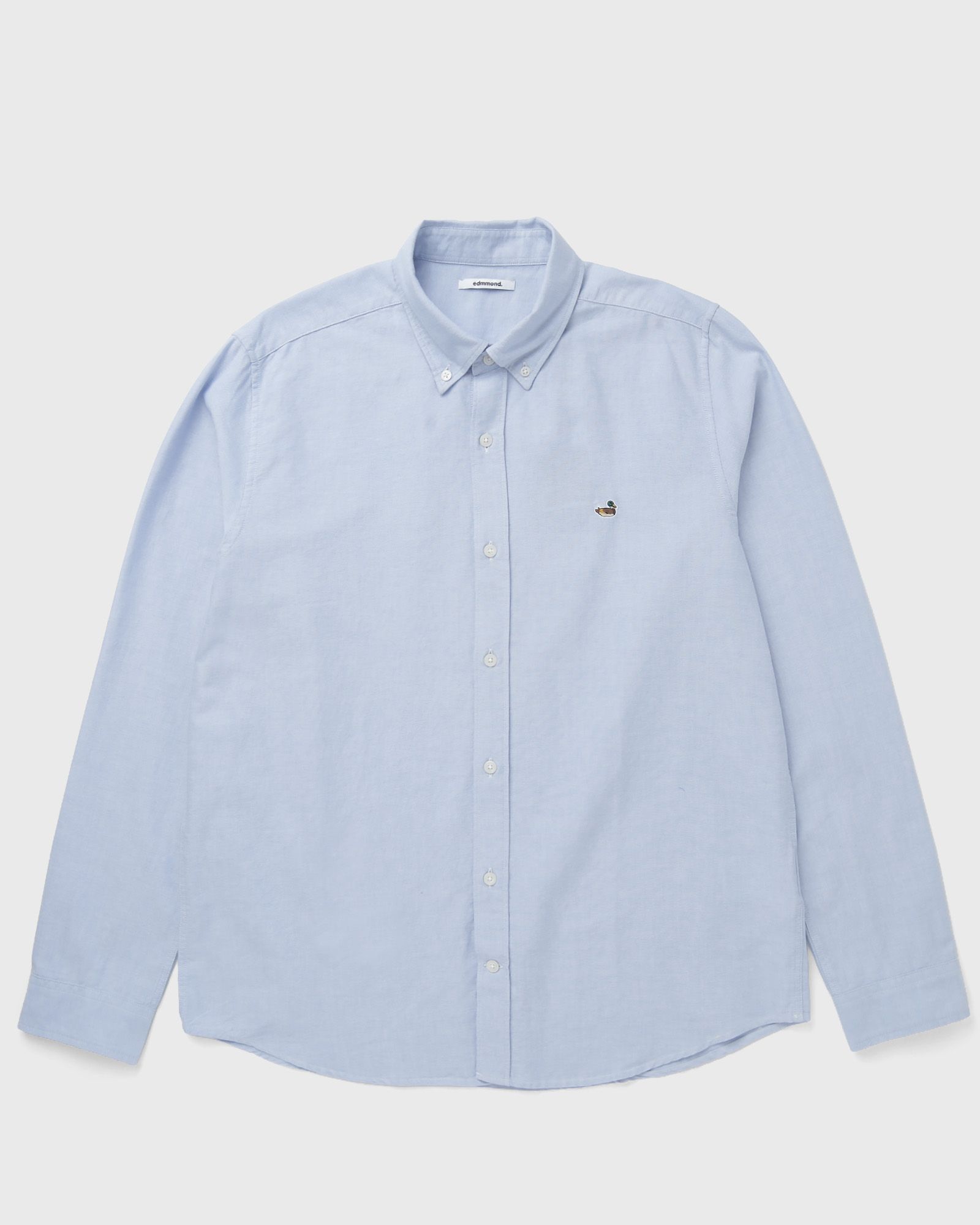 Edmmond Studios DUCK SHIRT OXFORD, blue