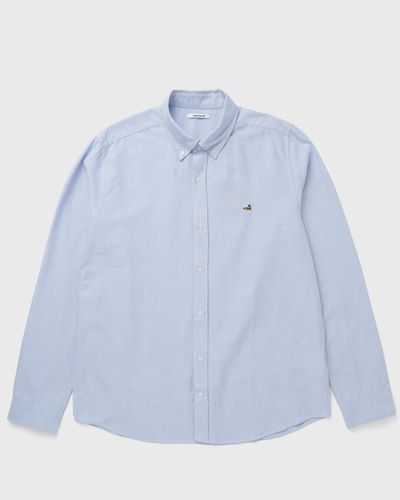 Edmmond Studios DUCK SHIRT OXFORD, blue