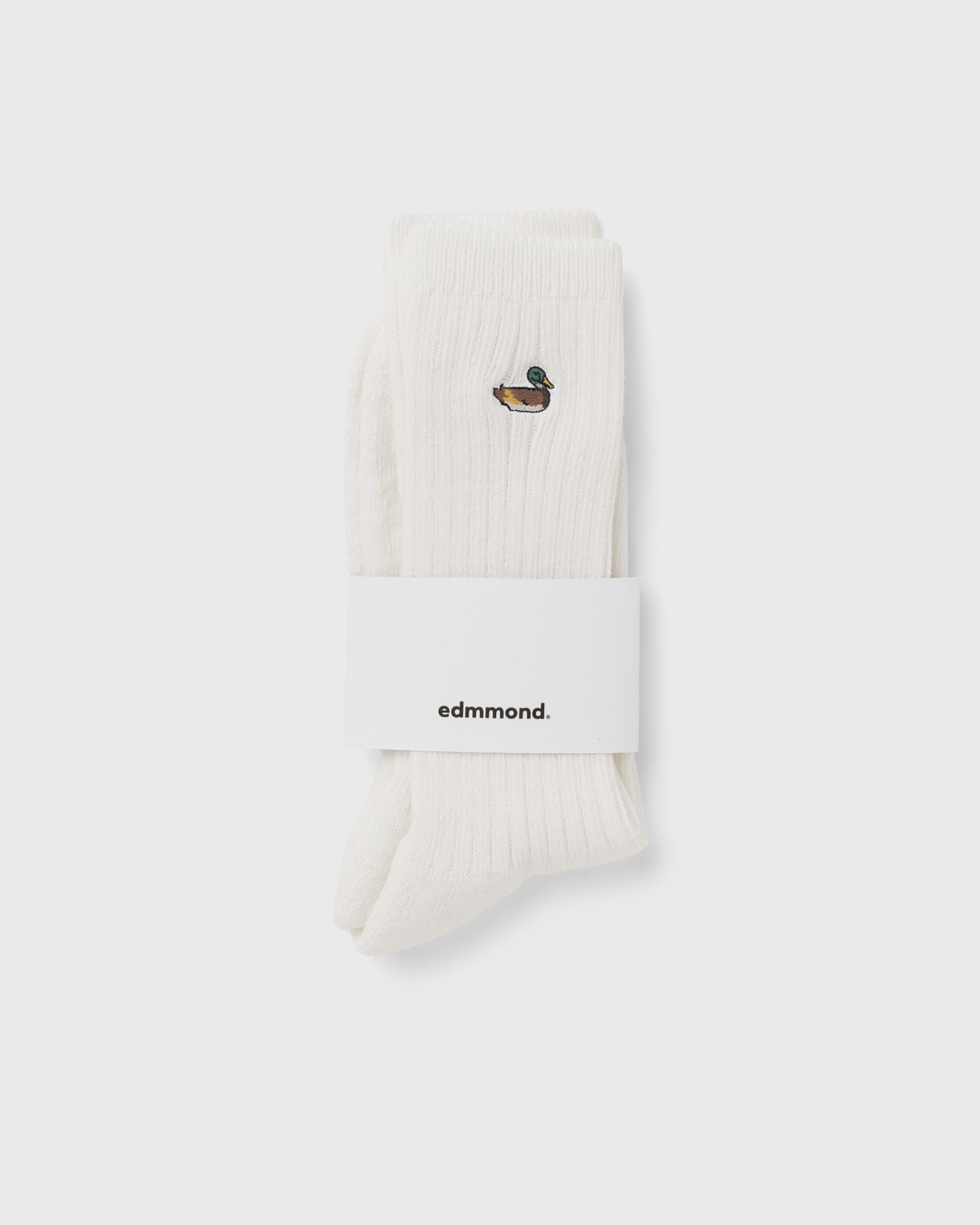 Edmmond Studios DUCK SOCKS, white