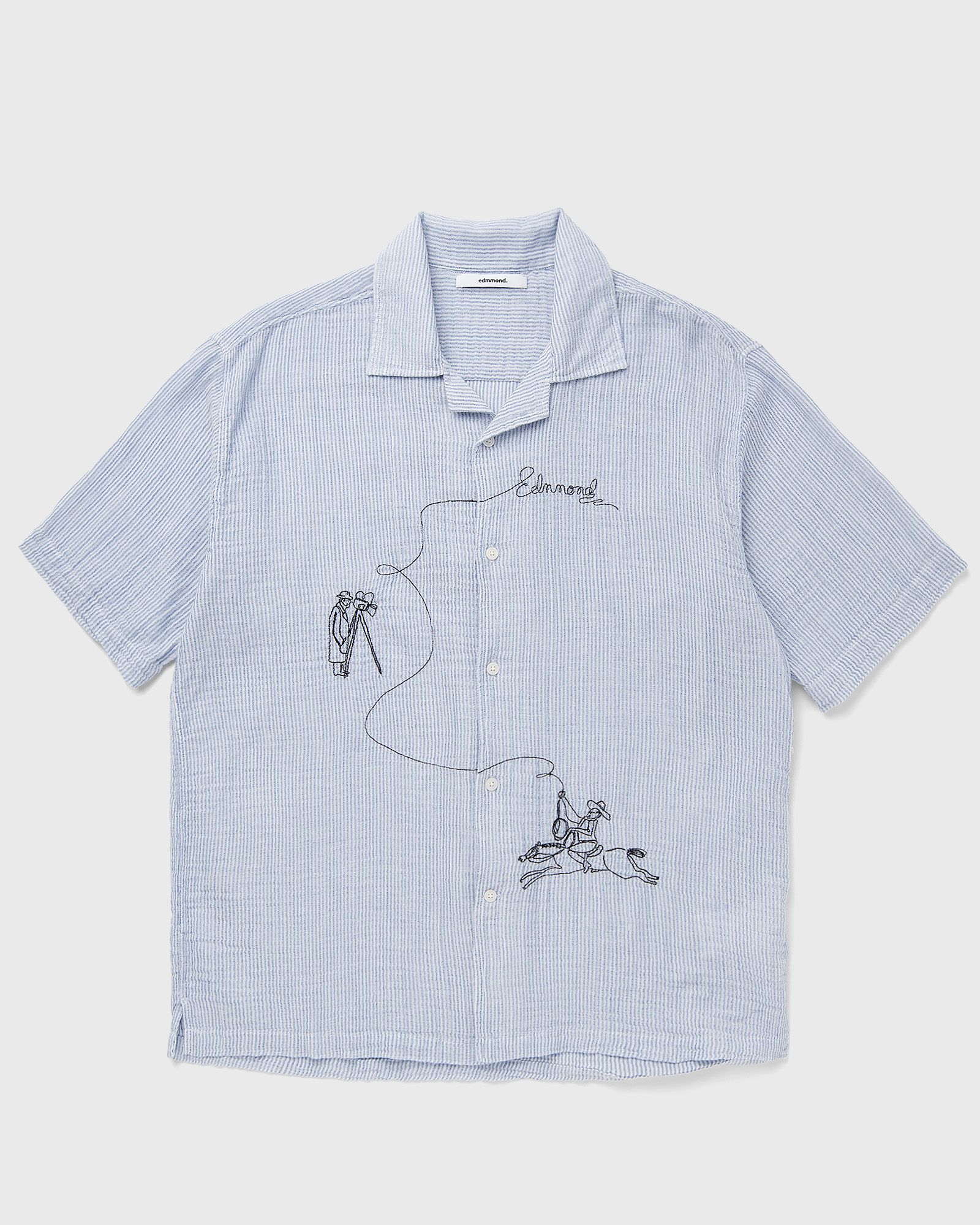 Edmmond Studios WESTERN SHIRT, blue