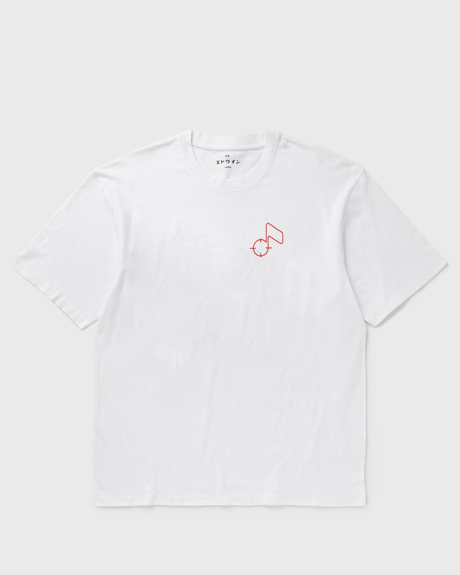 Edwin Charmer Tee, white