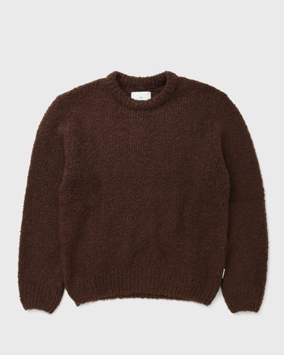 Edwin Dun Textured Sweater, brown
