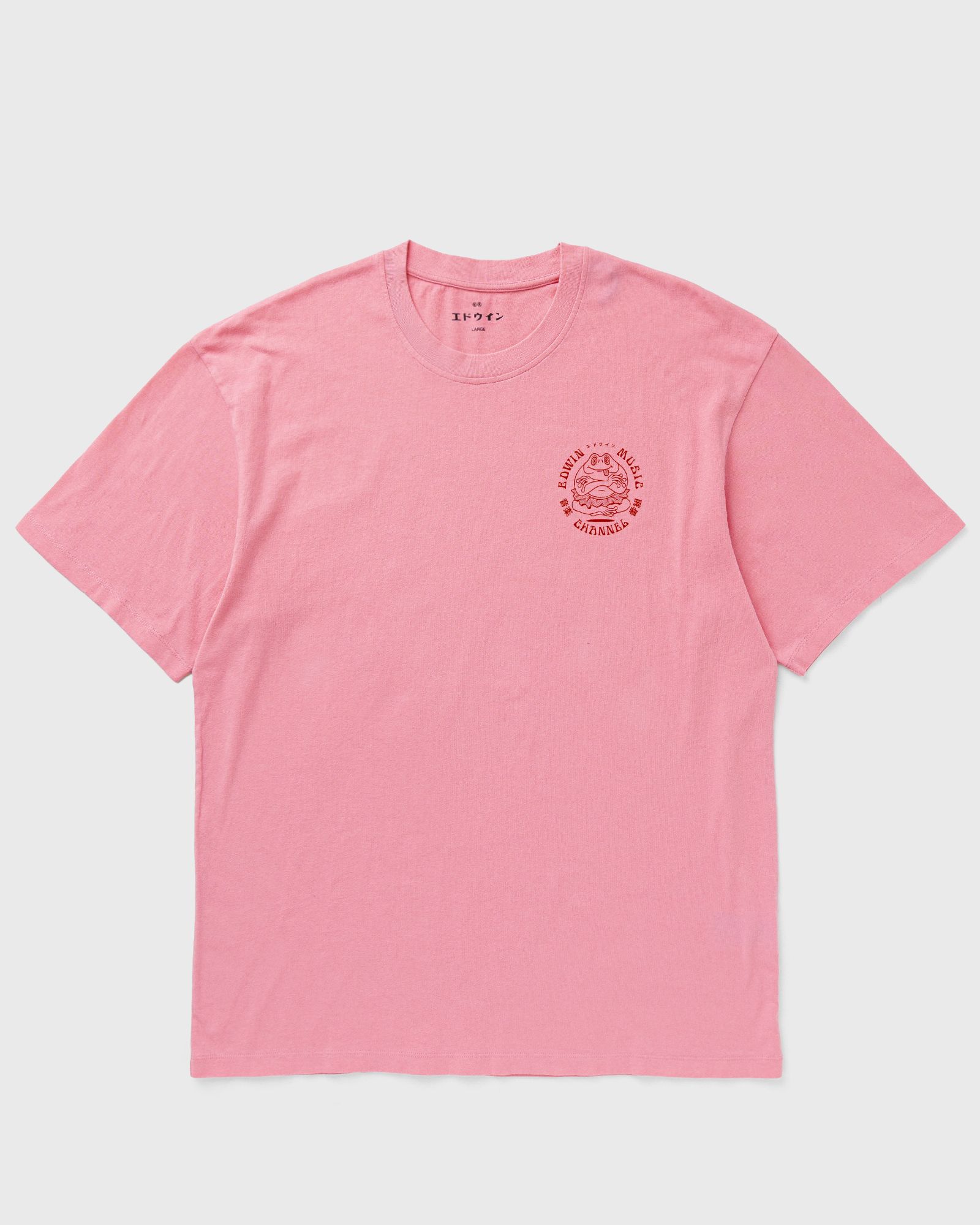 Edwin Edwin Music Channel Tee, pink