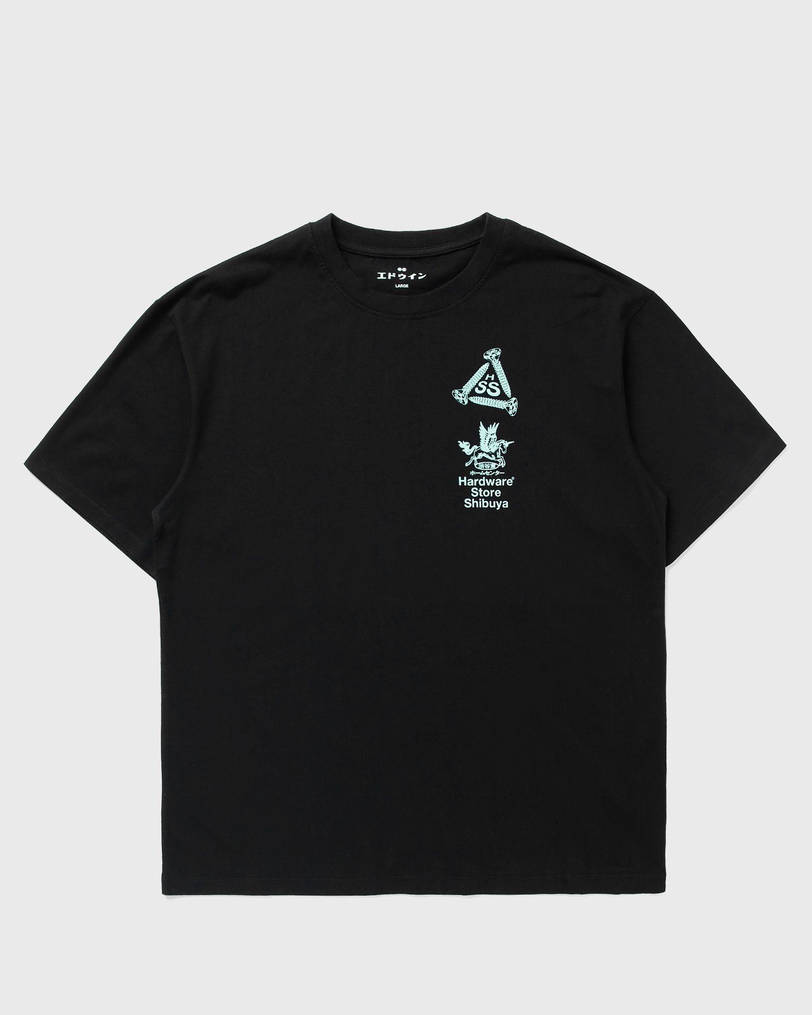 Edwin Hardware Store Shibuya Tee, black