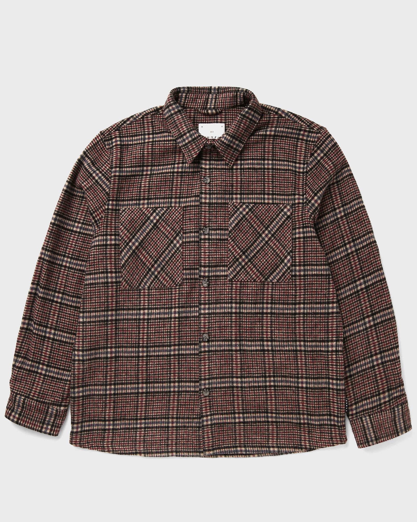 Shirt Man Edwin julius Burgundy