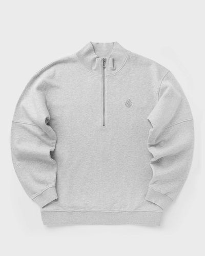 Edwin Koji Half Zip Sweat, grey
