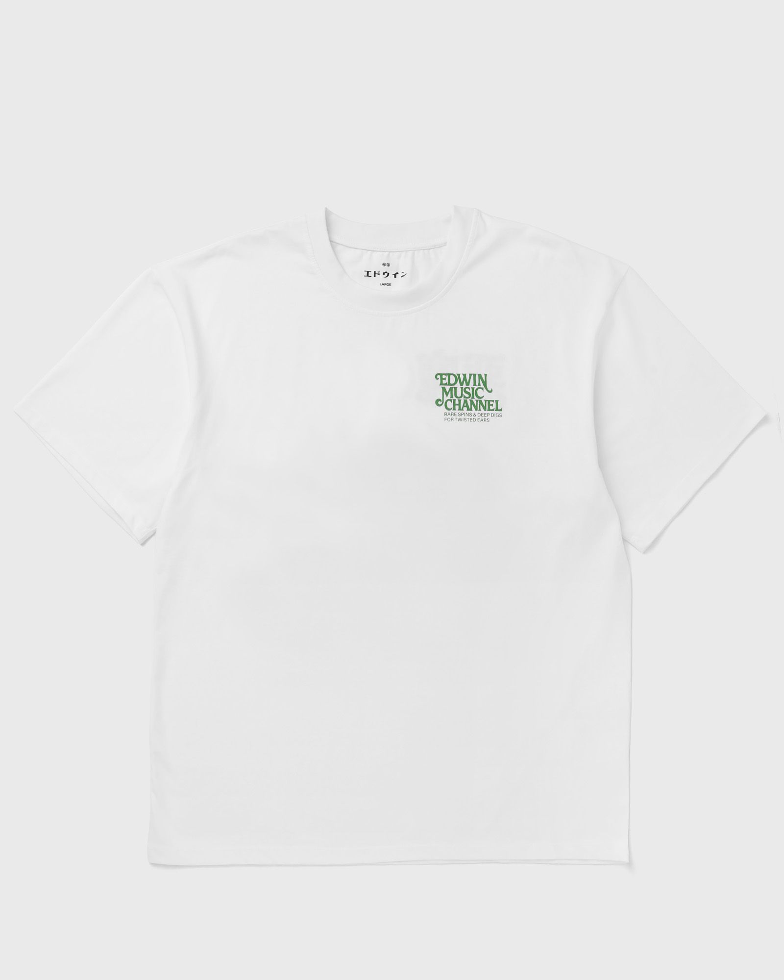 Edwin Rare Spins TS, white