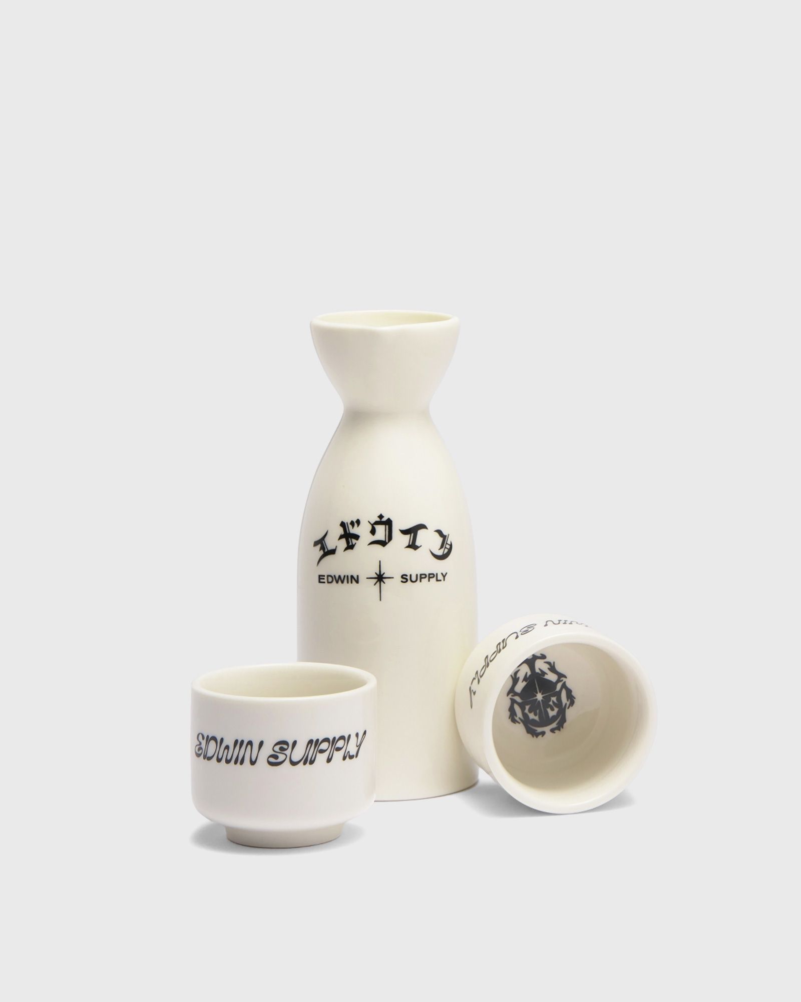 Edwin Sake Set, white