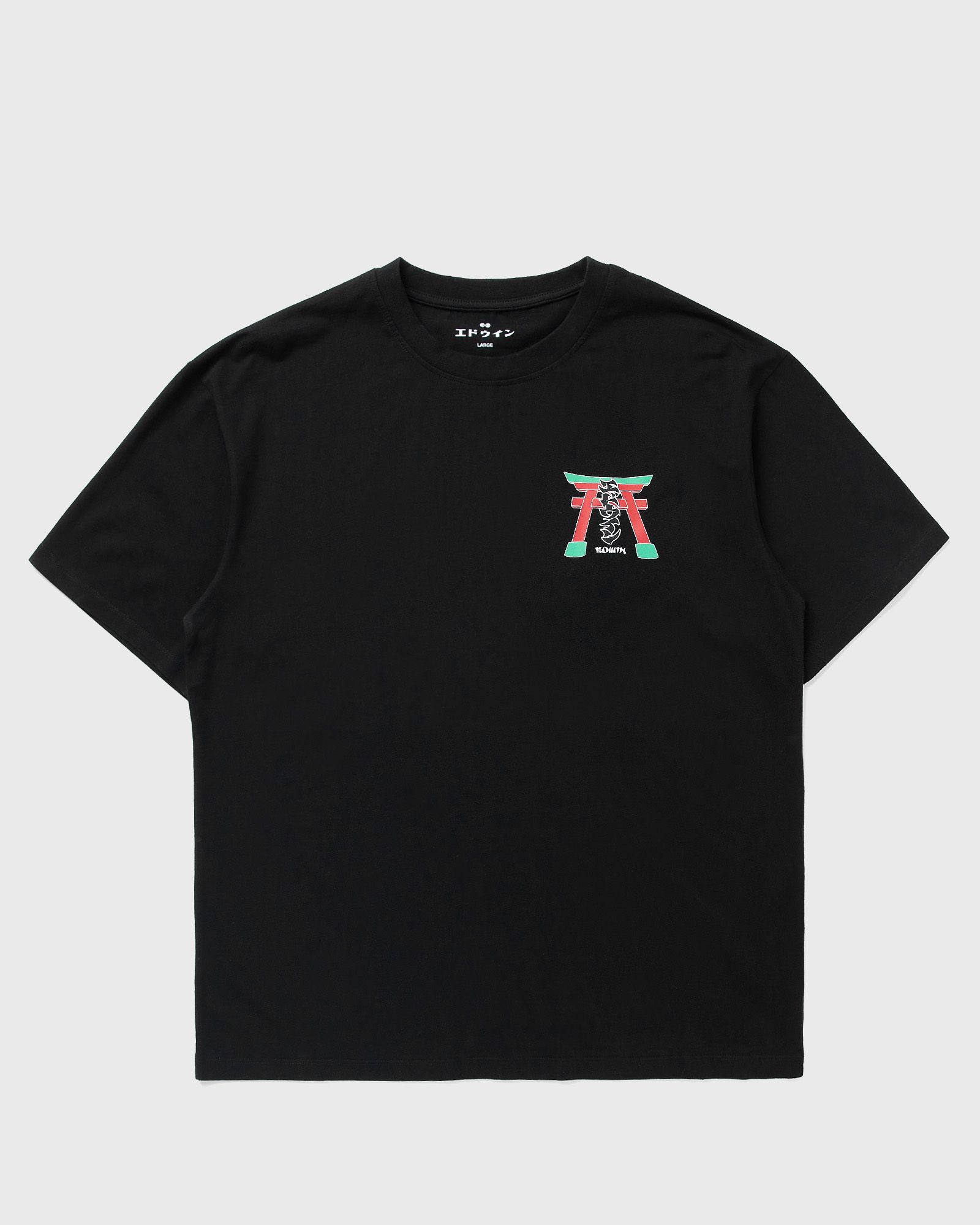 Edwin Torii Tee SS, black