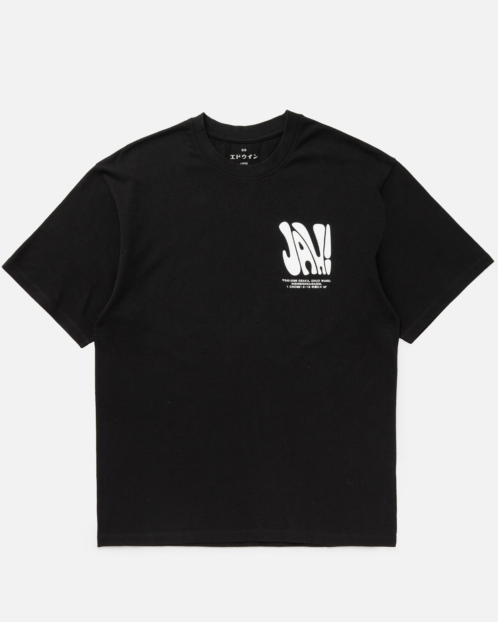Edwin United We Stand TS, black
