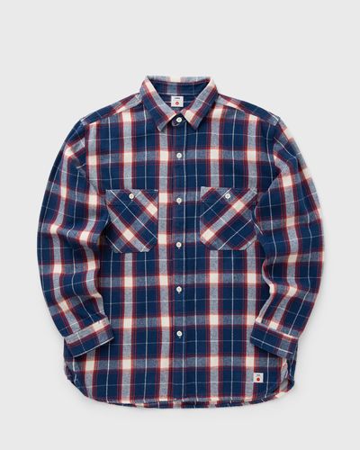 Edwin Work Shirt LS, blue