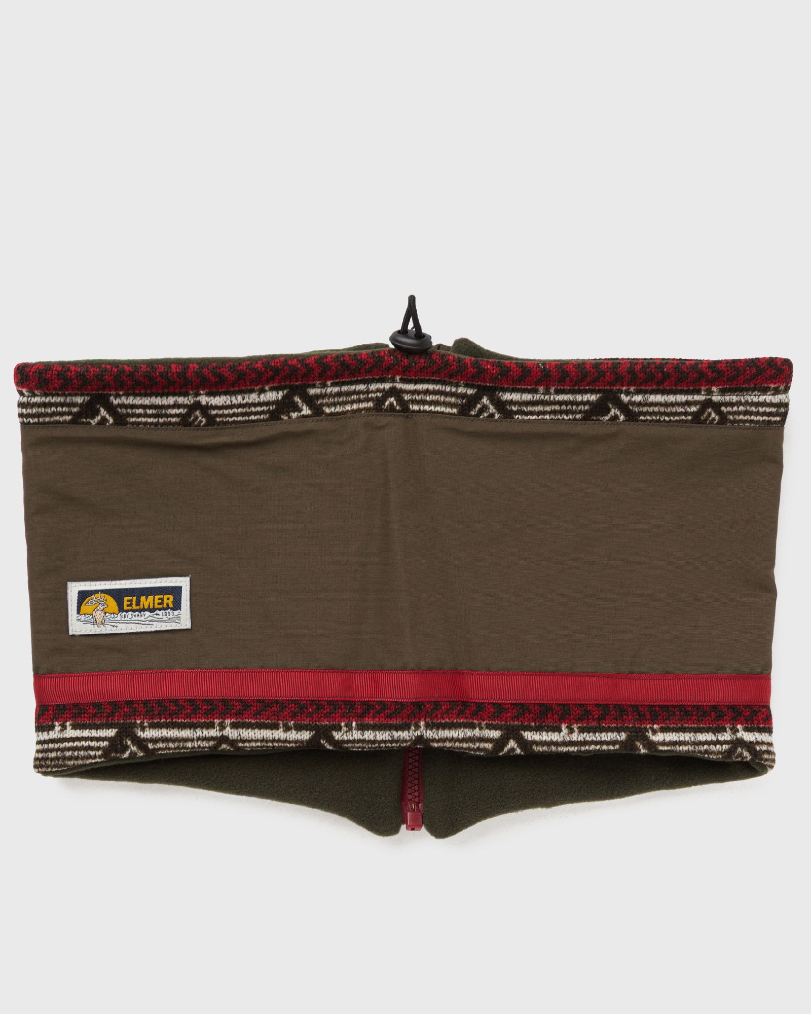 Elmer by Swany Reversible Neck Warmer, green|red