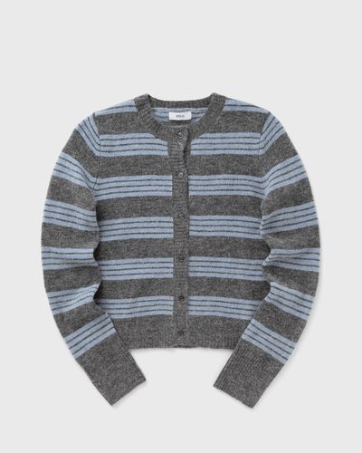 Envii ENADA LS CARDIGAN ST 7216, blue|brown