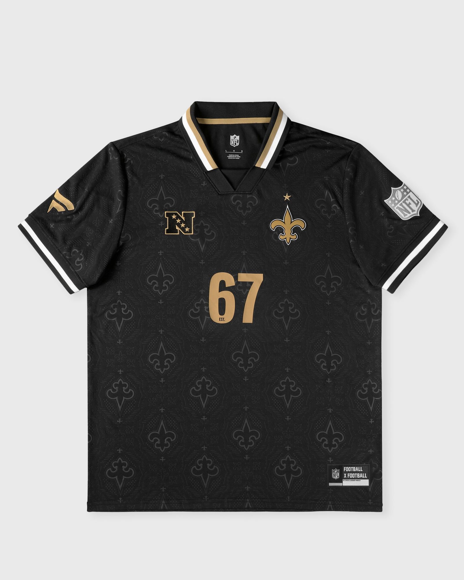 Fanatics NFL New Orleans Saints '26 Fan Top, black