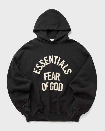 Fear of God Essentials CAMPUS 90'S HOODIE, black