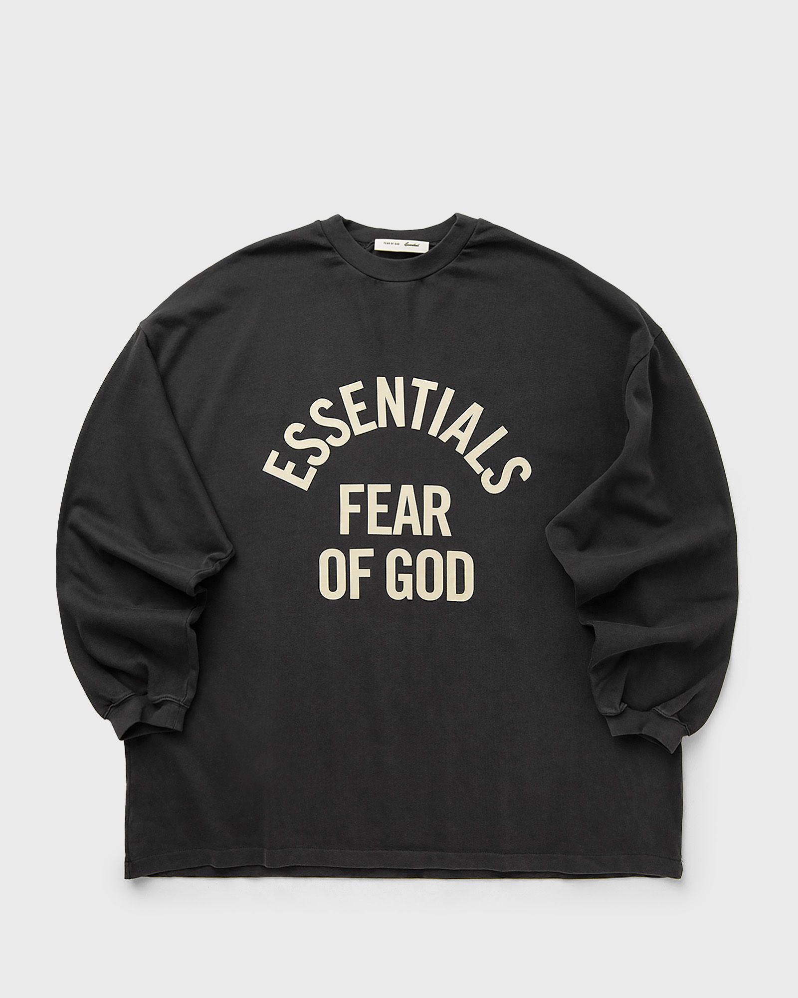 Fear of God Essentials CAMPUS 90'S LONG SLEEVE, black