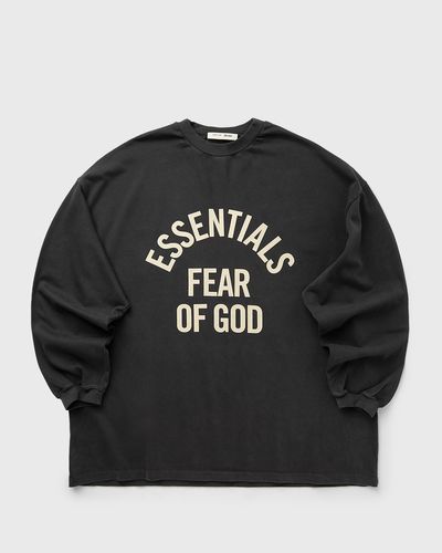 Fear of God Essentials CAMPUS 90'S LONG SLEEVE, black