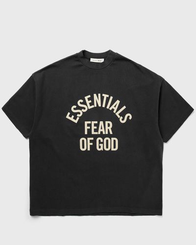 Fear of God Essentials CAMPUS 90'S SHORT SLEEVE, black
