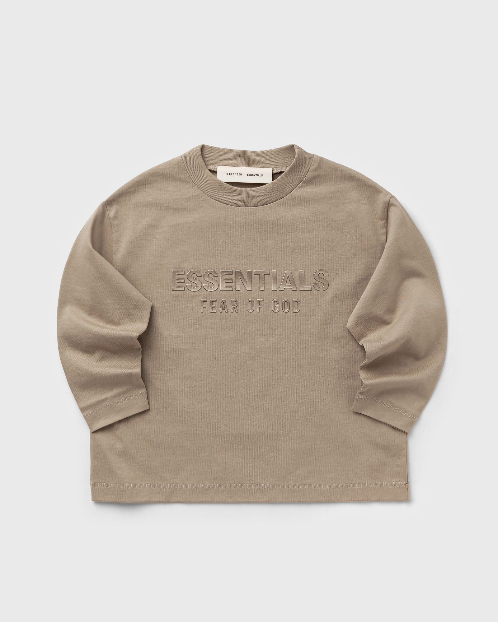 Fear of God Essentials CLASSIC LONG SLEEVE TEE, beige