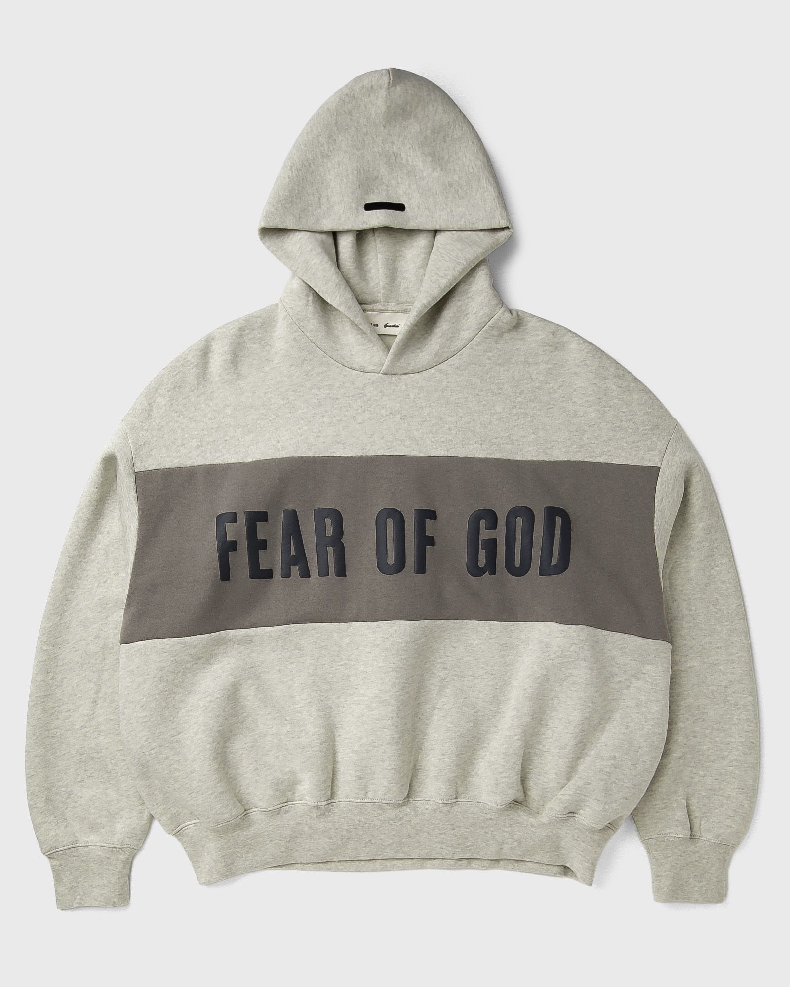 CROPPED RELAXED PANELLED HOODIE