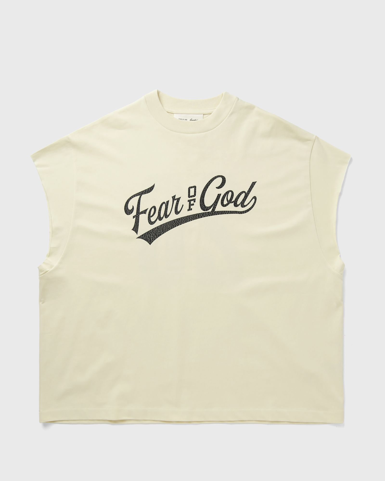 Fear of God Essentials CUT OFF 90'S SHIRT, beige