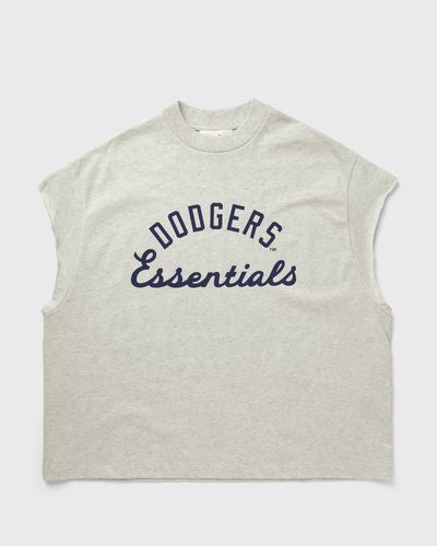 Fear of God Essentials DODGERS 90'S CUT OFF, beige