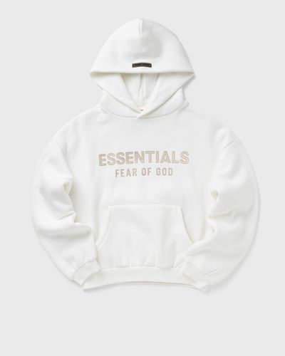Fear of God Essentials FLEECE HOODIE, white