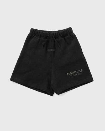 Fear of God Essentials FLEECE SOCCER SHORT, black