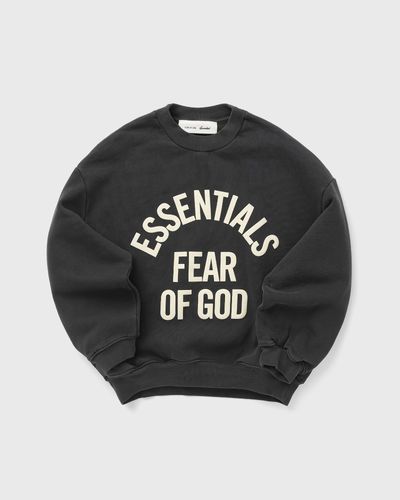 Fear of God Essentials KIDS CAMPUS 90S CREWNECK, black