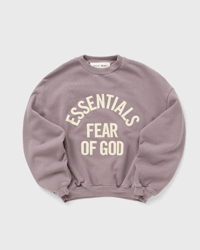 Fear of God Essentials KIDS CAMPUS 90S CREWNECK, brown