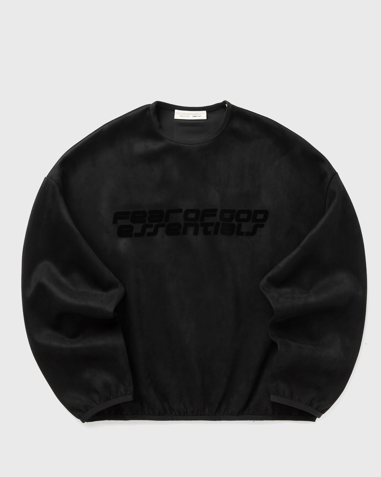 Fear of God Essentials MODERN CREWNECK SWEATSHIRT, black