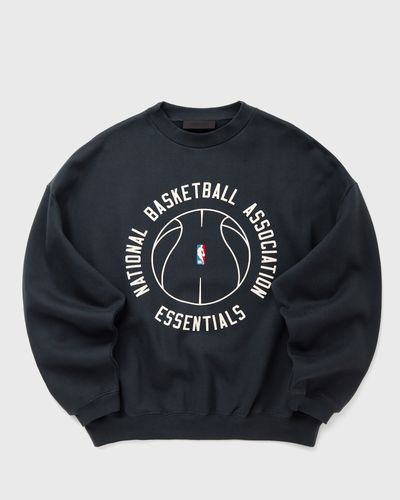 Fear of God Essentials NBA X Barkley Hendricks 90'S CREWNECK, black